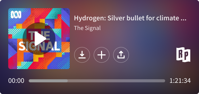 The Signal podcast in the RadioPublic embed player.